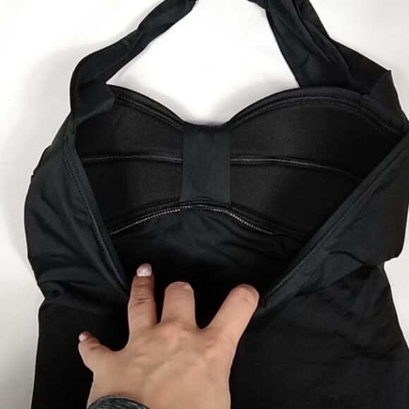 Tommy Bahama Ruched Halter One-Piece size 4 - Picture 6 of 8